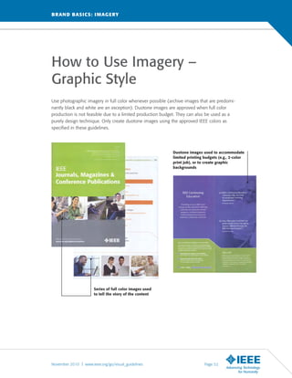 Ieee Color Ieee visual guidelines | PDF
