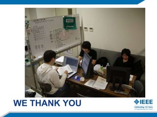 WE THANK YOU Thank you ! Questions ? 