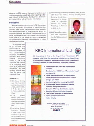 IEEMA Journal - June 2009 Article | PDF