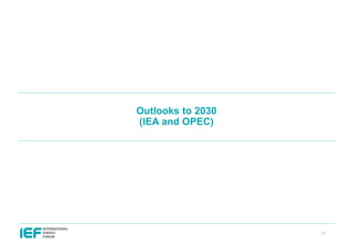 IEF OPEC IEA IRENA Outlooks Comparison Report 2025 | PDF