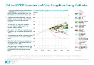 IEF OPEC IEA IRENA Outlooks Comparison Report 2025 | PDF