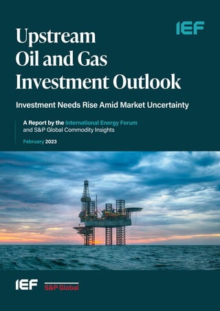 Upstream
Oil and Gas
Investment Outlook
  
 
 
  
 