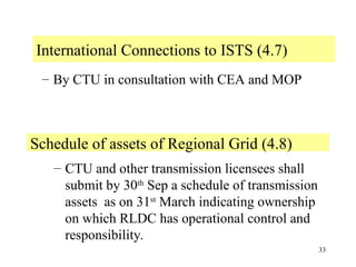 Indian electricity grid code presentation | PPT