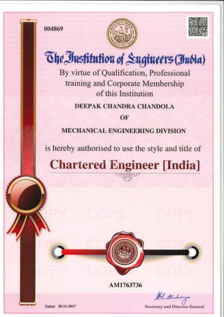 Chartered Engineer (India)