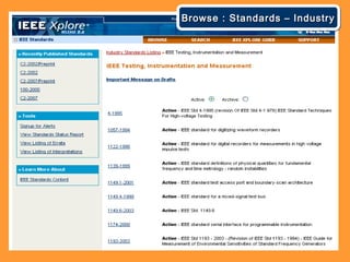 Browse : Standards – IndustryBrowse : Standards – IndustryBrowse : Standards – IndustryBrowse : Standards – Industry
 