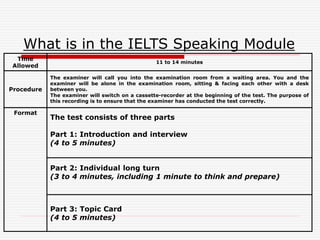 ielts presentation all about the test.ppt