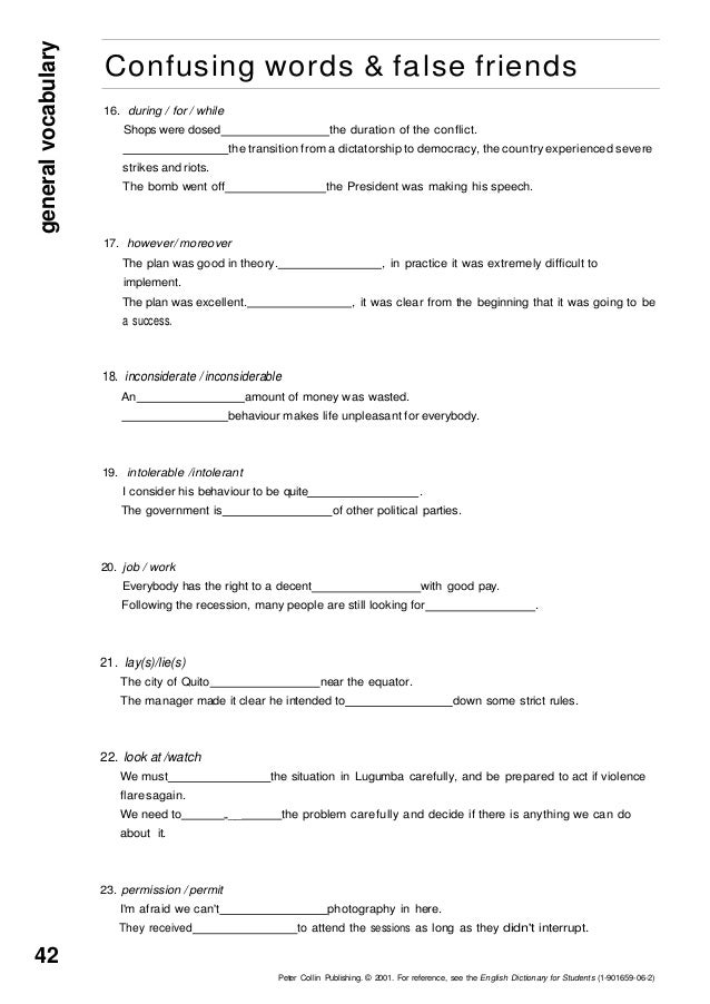 Ielts Check Your Voary