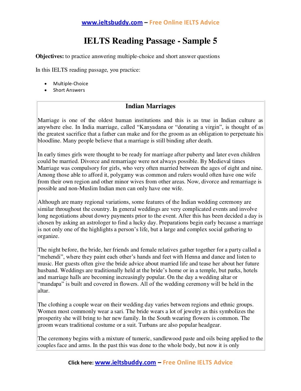 Essay about traditional wedding image