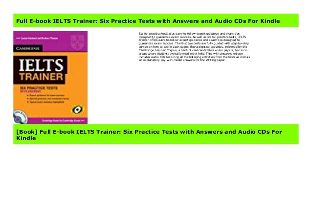 ielts trainer pdf + audio cd free download