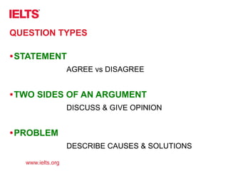 Ielts writing skills presentation | PDF