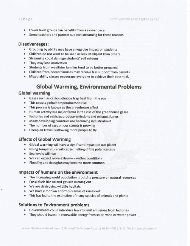 Tsa essay structure picture