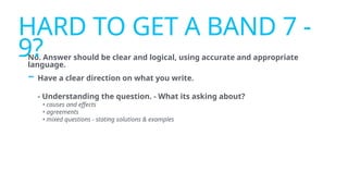 Mastering IELTS Writing Task 2: Strategies for Band 7 to 9 Success | PPTX