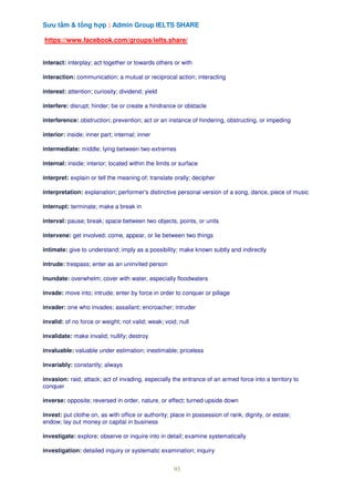 Ielts 4000 academic word list | PDF