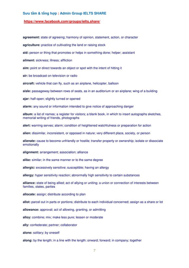 Ielts 4000 Academic Word List Ielts 4000 Academic Word List