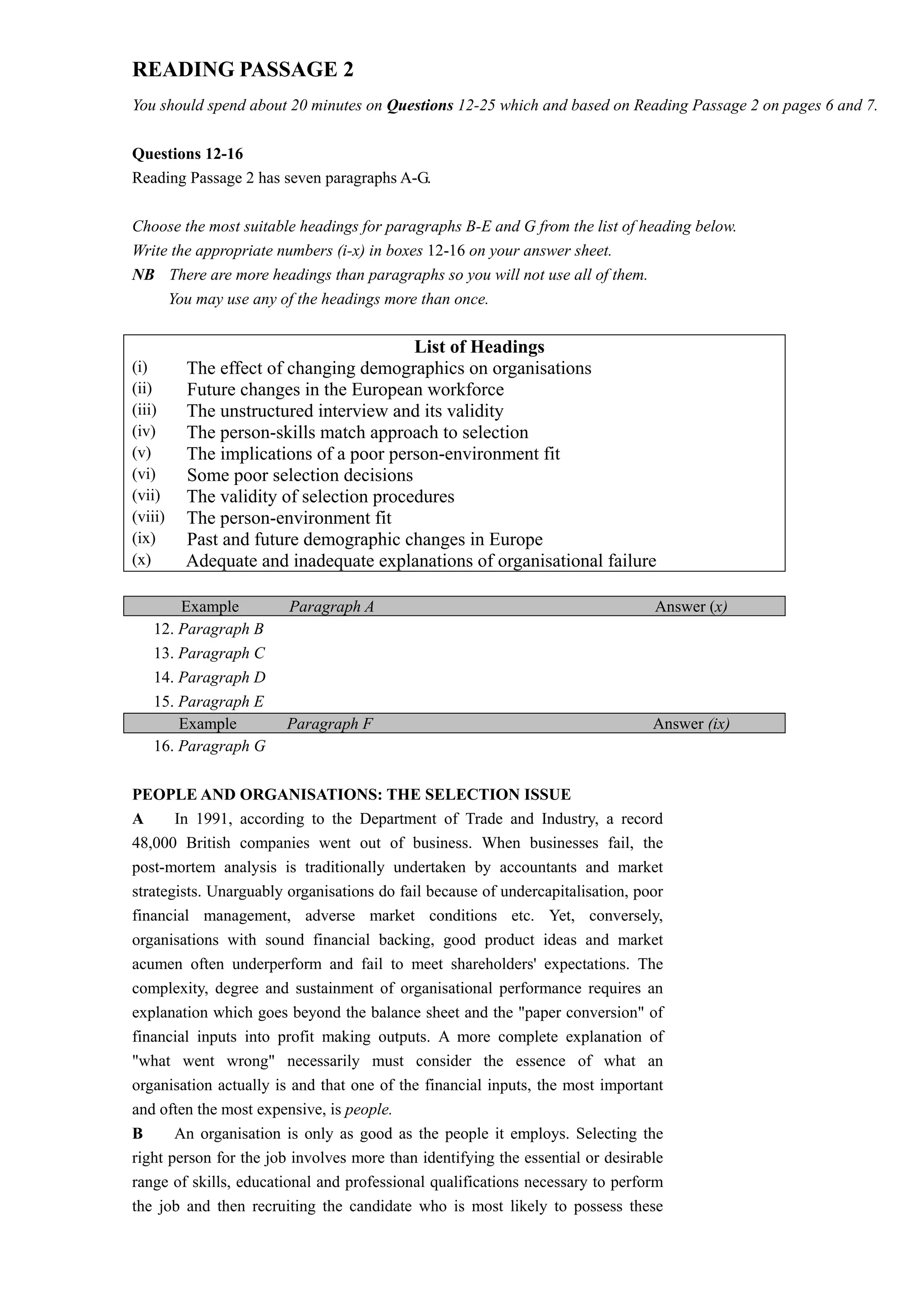 Ielts academic reading pdf