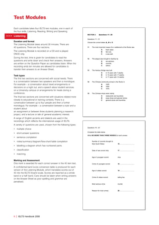 Ielts handbook | PDF