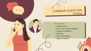 Image Labelling Question Types Comprehensive IELTS Listening Test Guide: Tips, Sections & Question ...