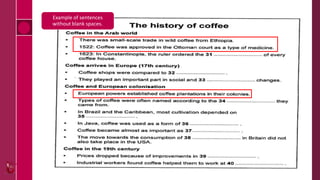 Example of sentences
without blank spaces.
 