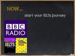 NOW…
start your IELTs journey

 