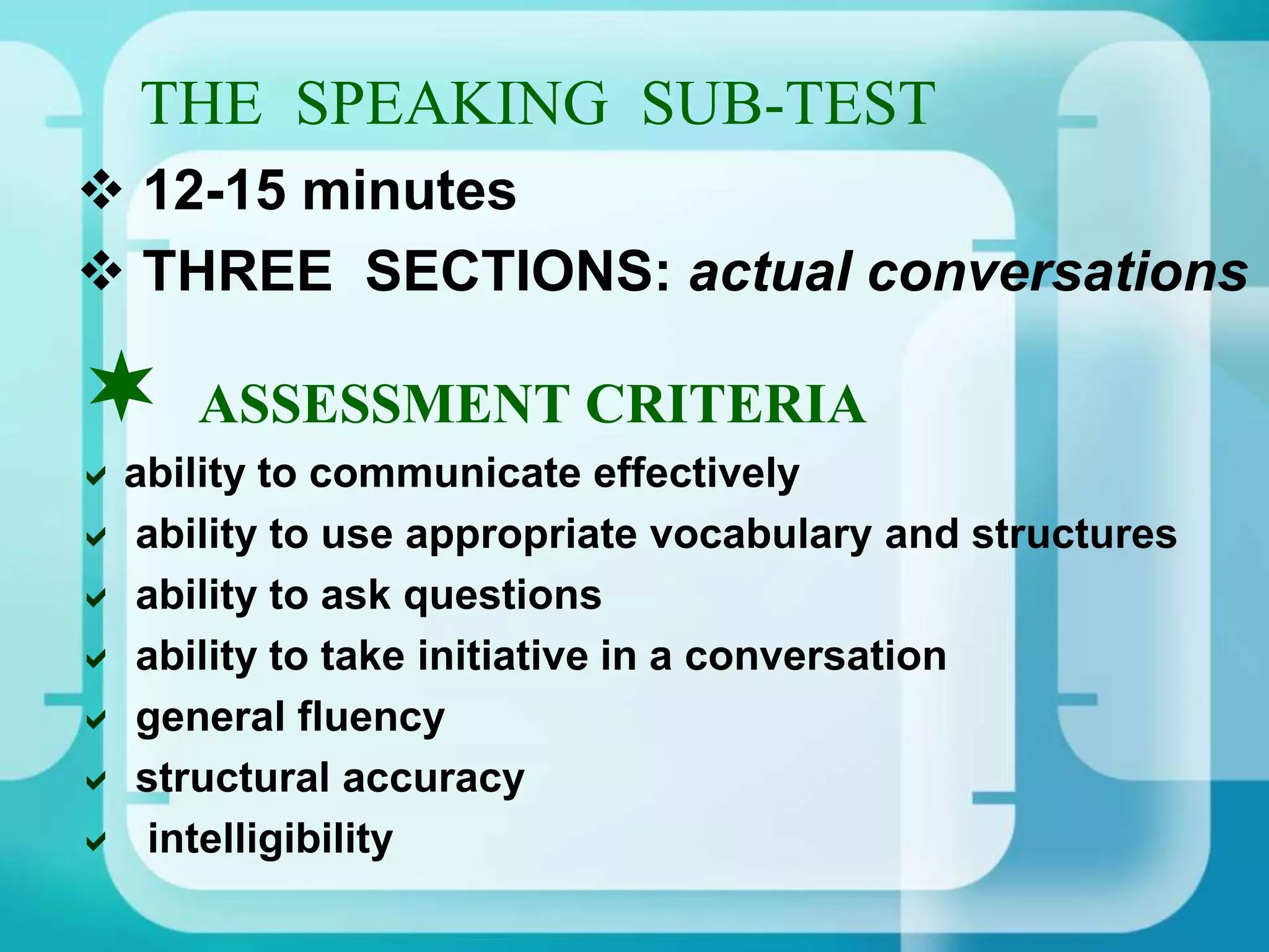 Ielts overview | PPTX