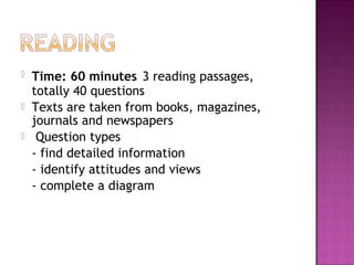 Ielts overview presentation | PPT