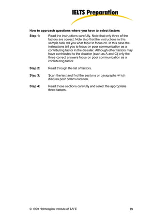 Example To Ilets Rading Ielts Reading | PDF