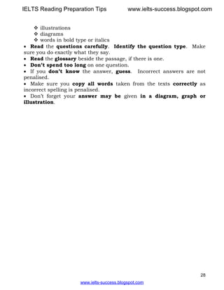 IELTS Reading Preparation | PDF