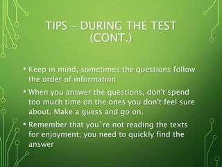 IELTS Reading Section | PPT