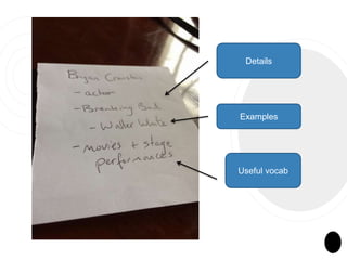IELTS Speaking Part 2 - Lesson and Examples | PPTX | Educational ...