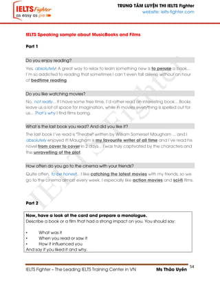 Ielts speaking vocabulary band 7.5+ | PDF