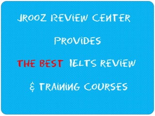 IELTS Test Format - IELTS Review 101