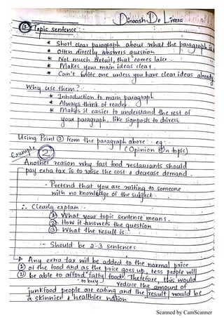 IELTS UKVI ACADEMIC - WRITING PART 2 (NOTES) | PDF