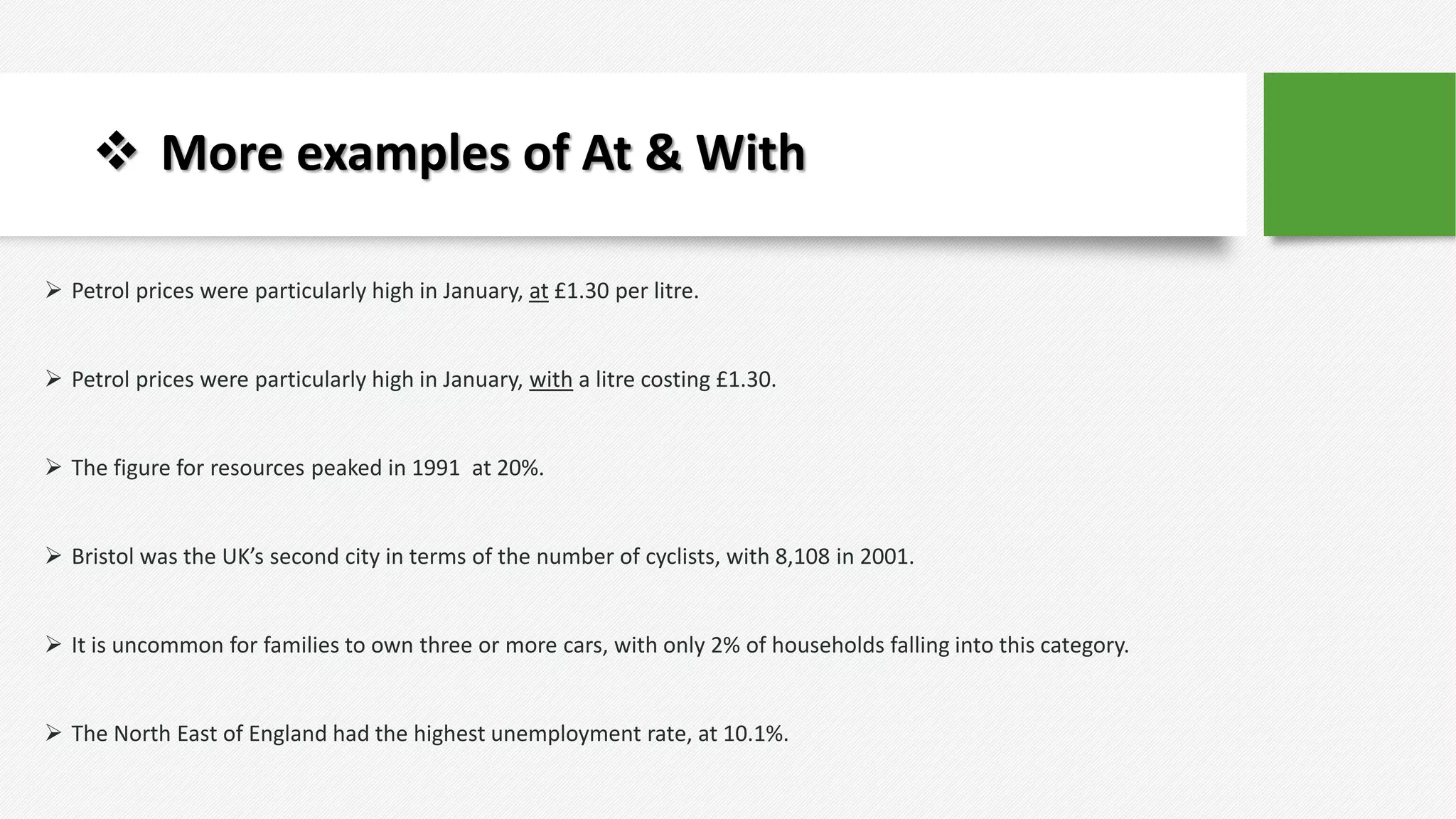 IELTS Writing Task 1 - Prepositions for IELTS Writing Task 1 Graphs | PPTX