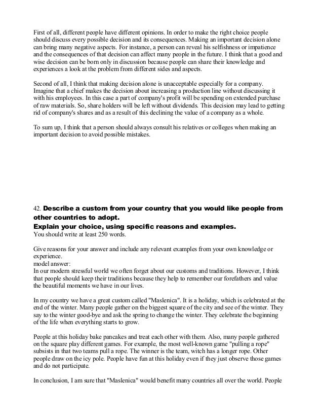 example of ielts essay