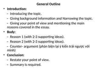 IELTS WRITING TASK 2 Essay writing - reference | PPT