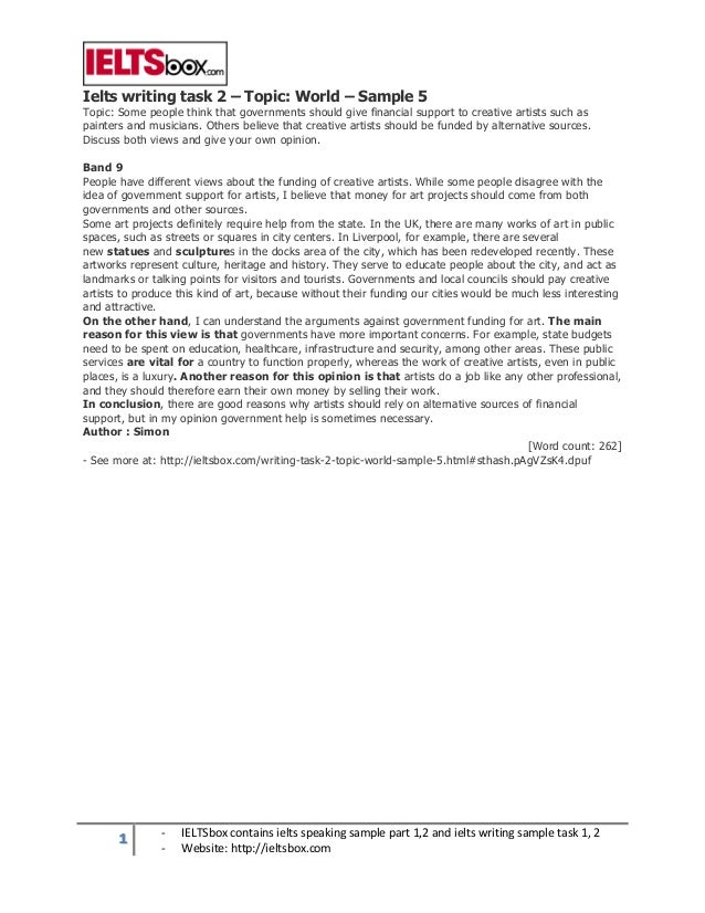 Ielts essay size image