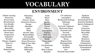 Vocabulary for IELTS Writing Task 1 and Task 2 | PDF