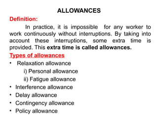 IEM UNIT-II WORK STUDY METHOD STUDY AND WORK MEASUREMENT.pptx