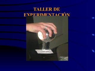 TALLER DE EXPERIMENTACIÓN 