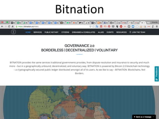 Bitnation
 