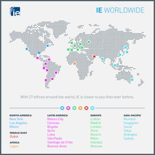IE offices around the world