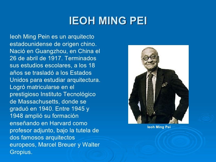 Ieoh Ming Pei