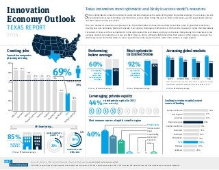 Innovation Economy Outlook 2014: Texas innovators most optimistic and likely to access world’s resources