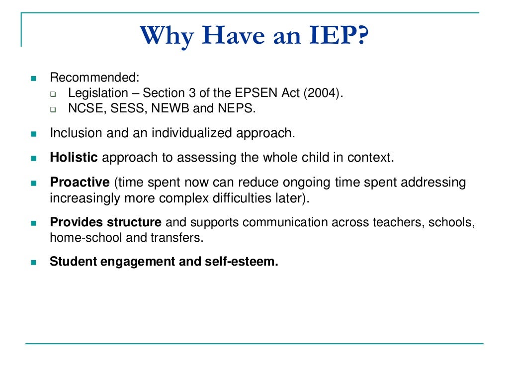 Developing an IEP for students with ADHD by Kate CarrFanning HADD