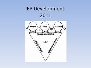 IEP Development  2011 