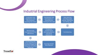 Ie Process 10 Reasons Why We Need I.E Department In A Garment Factory | PPTX