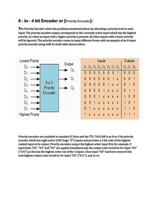 Priority Encoder Example Project Report | PDF