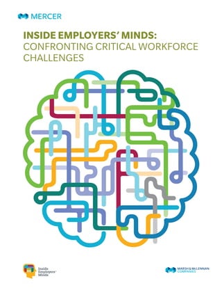 INSIDE EMPLOYERS’ MINDS:
CONFRONTING CRITICAL WORKFORCE
CHALLENGES
 