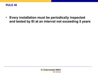 IE Rules & Electrical Safety Audit in plant | PPT