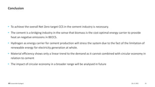 CO₂ Reduction Strategies and Material Efficiency in Cement Industry for ...
